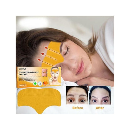 Eelhoe Forehead Wrinkle Patches with Hydrolyzed Collagen – 10PCS