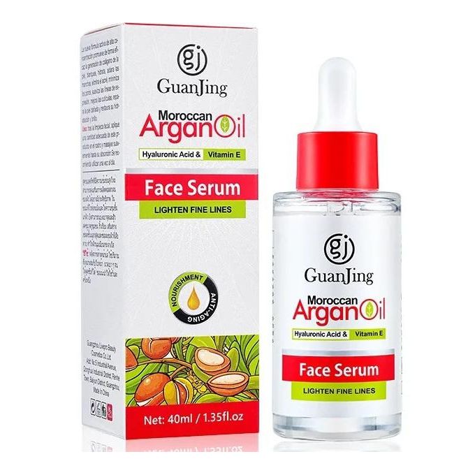 Guanjing Moroccan Argan Oil with Hyaluronic Acid Face Serum – 40ml