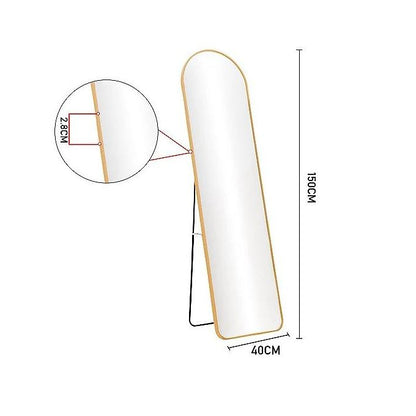 Full-Length 40×150 cm Unbreakable Mirror