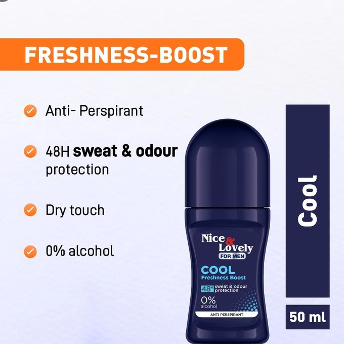 Nice & Lovely Men Cool Roll-On