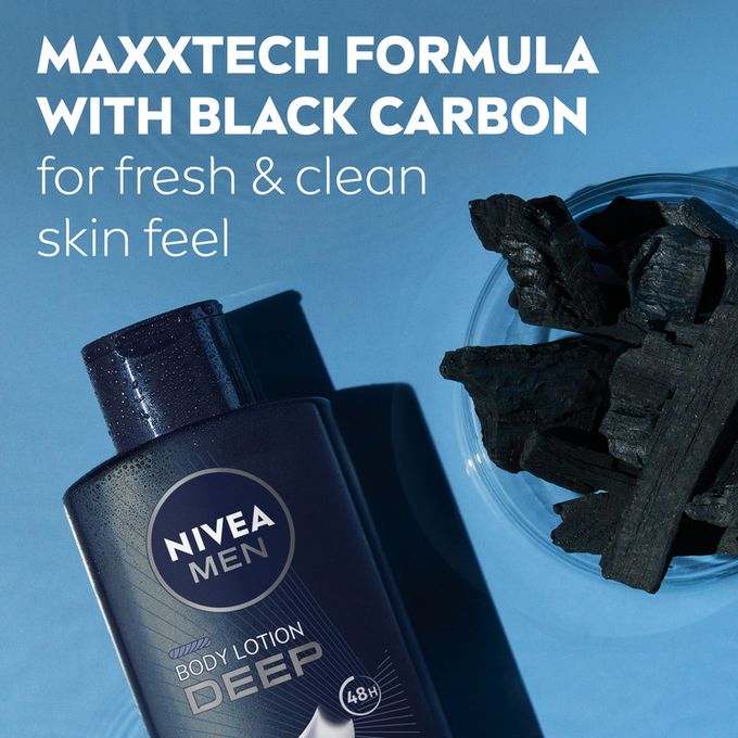NIVEA MEN Deep Body Lotion for Men – 400ml