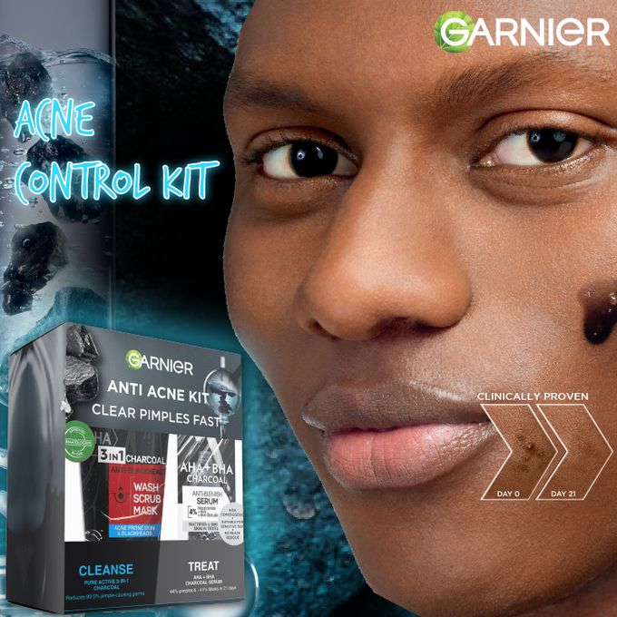Garnier Anti-Acne Kit – Clear Pimple Fast