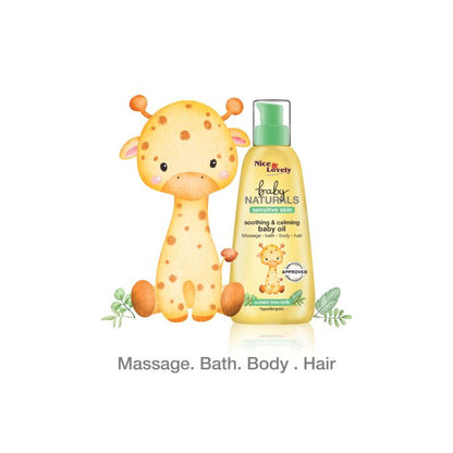 Nice & Lovely Soothing & Calming Baby Oil – 100ml