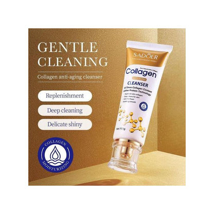 SADOER Collagen Anti‑Aging Face Cleanser – 100 g