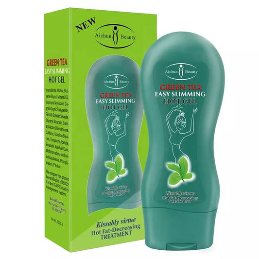 Aichun Beauty Green Tea Easy Slimming Hot Gel - 250g