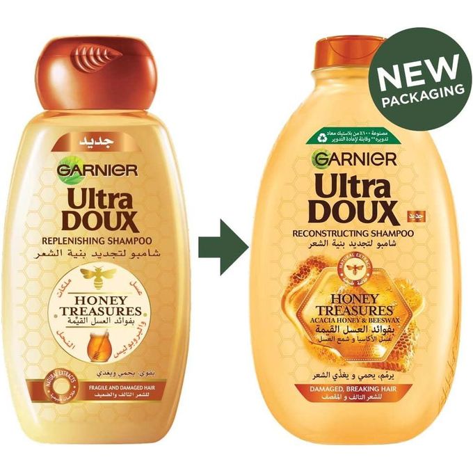 Garnier Ultra Doux Honey Treasures Repairing Shampoo – 400 ml
