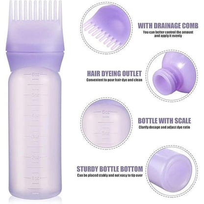Hair Oil Root Applicator Bottle