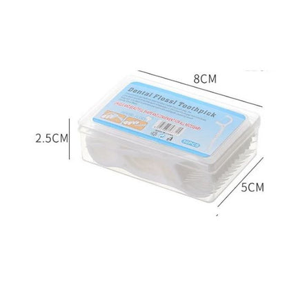Toothpick Floss  Dental Floss Picks for Teeth Whitening