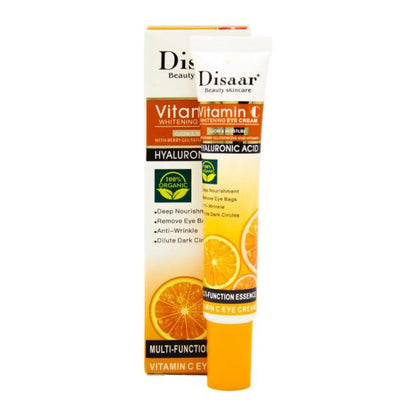 Disaar Vitamin C Whitening Eye Cream & Hyaluronic Acid (25 ml)