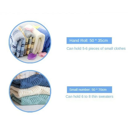 11-Piece Vacuum Compression Storage Bags Set with Pump
