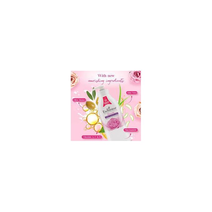 Enchanteur Romantic Satin Smooth Perfumed Body Lotion – 400ml