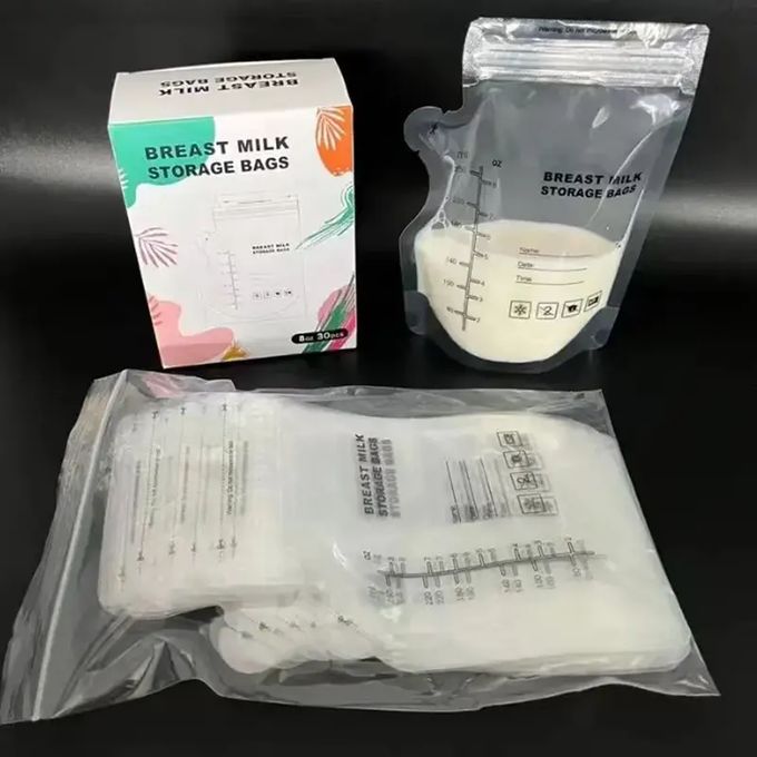 30pcs Breast Milk Freezer Storage Bags