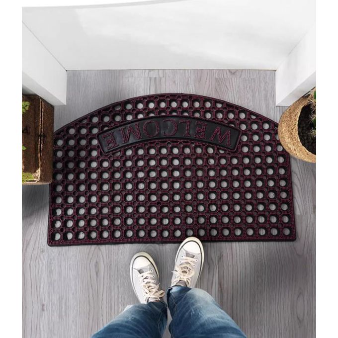 Welcome Home Heavy Duty Door Mat – Non-Slip Rubber Floor Rug & Kitchen Carpet