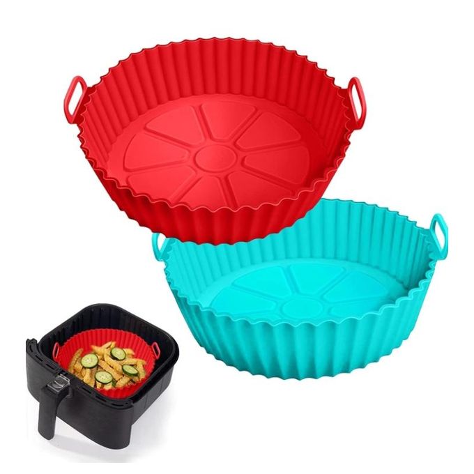Durable Reusable Silicone Airfryer Liners – Airfryer Basket & Oven Accessories