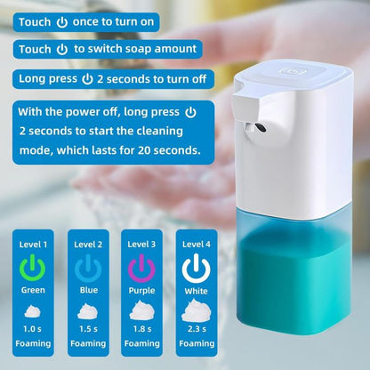USB Automatic Sensor Soap Dispenser – 350ml Non-Contact Foam Machine