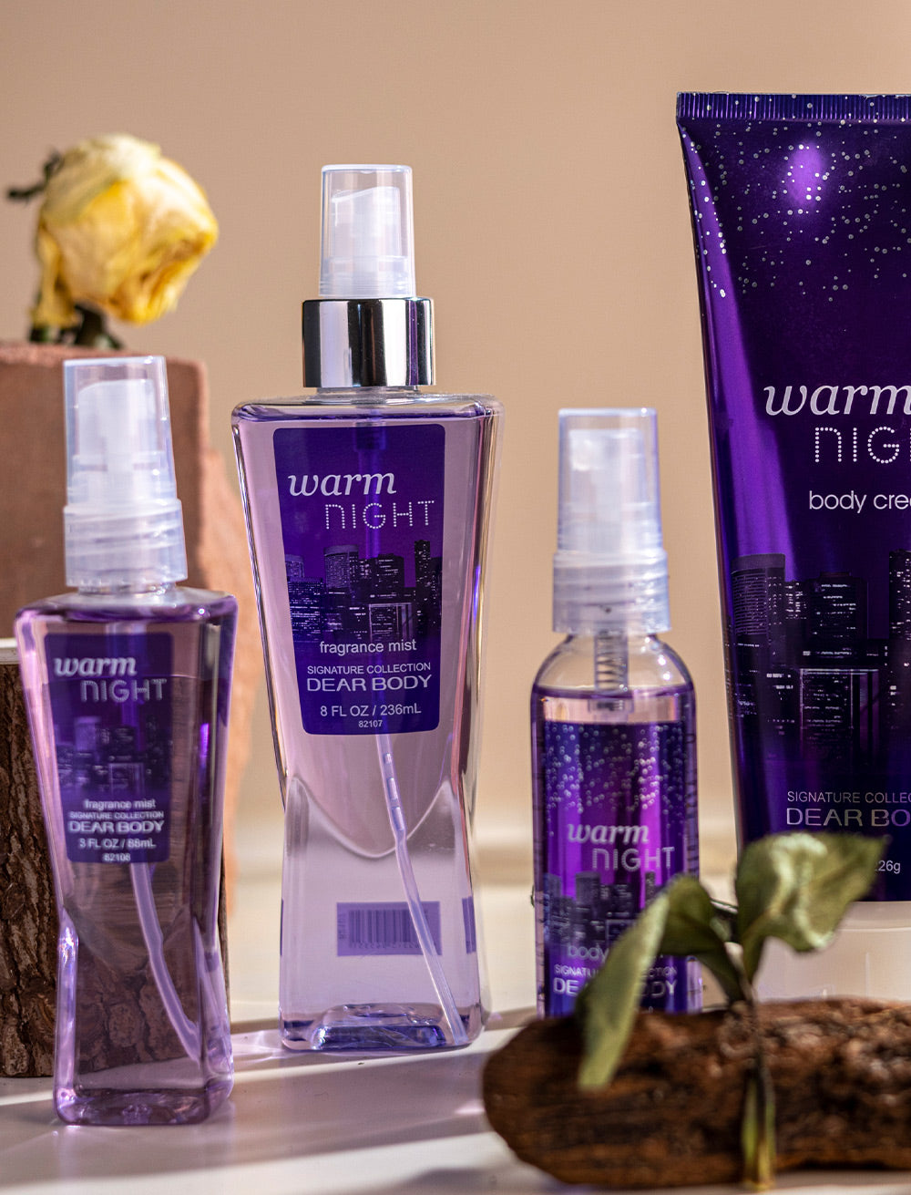 Dear Body Warm Night Fine Fragrance Mist