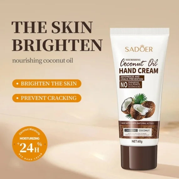 SADOER Coconut hand cream moisturize &soft and hydrating