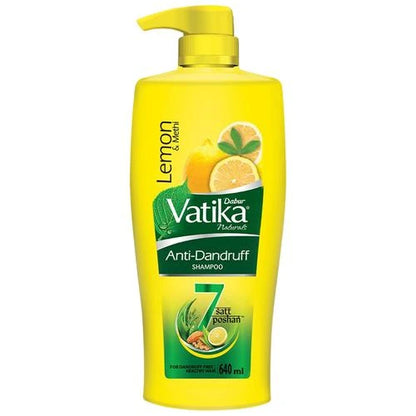 Dabur Vatika Lemon Anti-Dandruff Shampoo