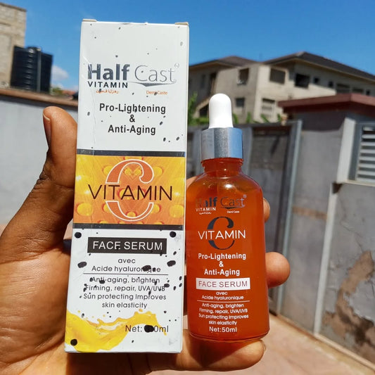 Glow Half Cast Vitamin C Face Serum