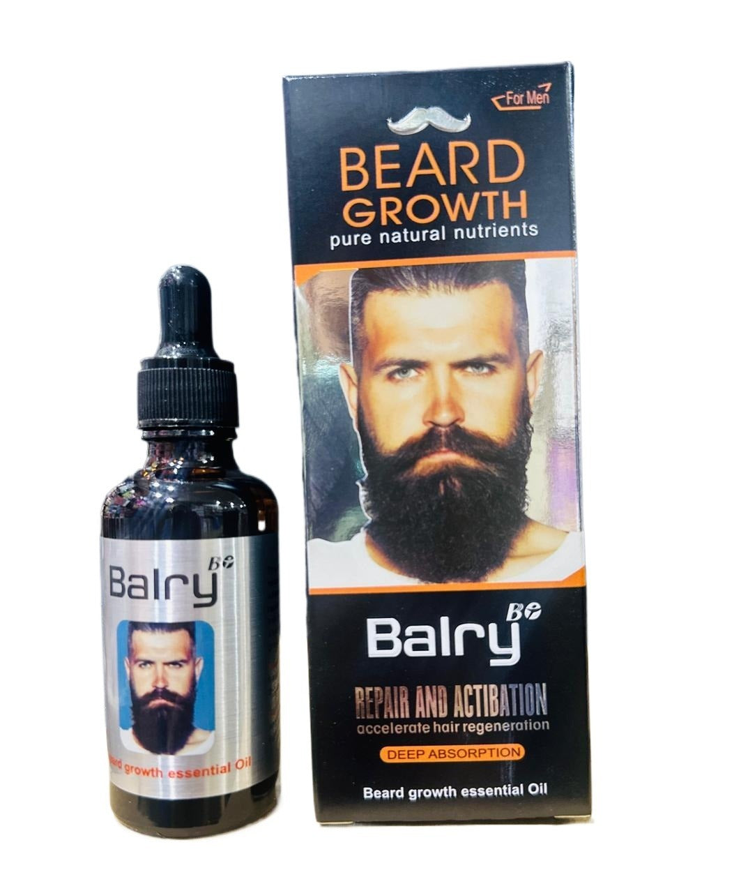 Balry Beard Growth Essential Oil – 50ml