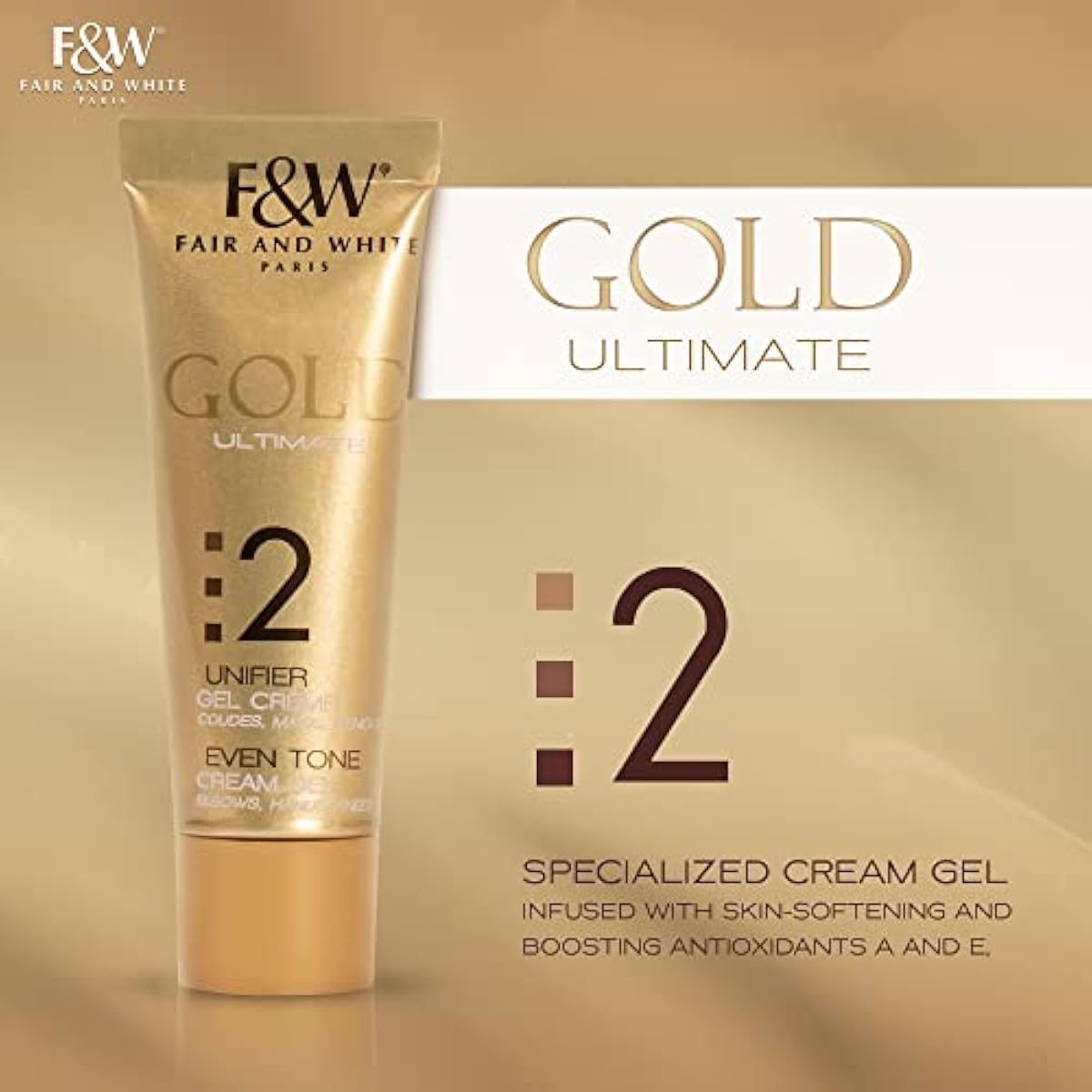 Fair & White 2 Gold Specialized Cream Gel – 30ml