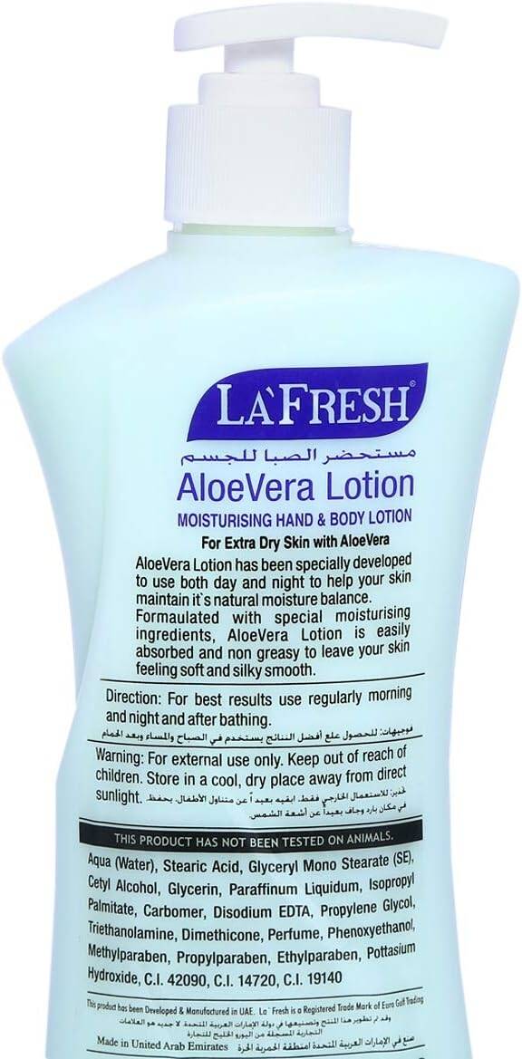 La Fresh Aloe Vera Body Lotion - 550ml