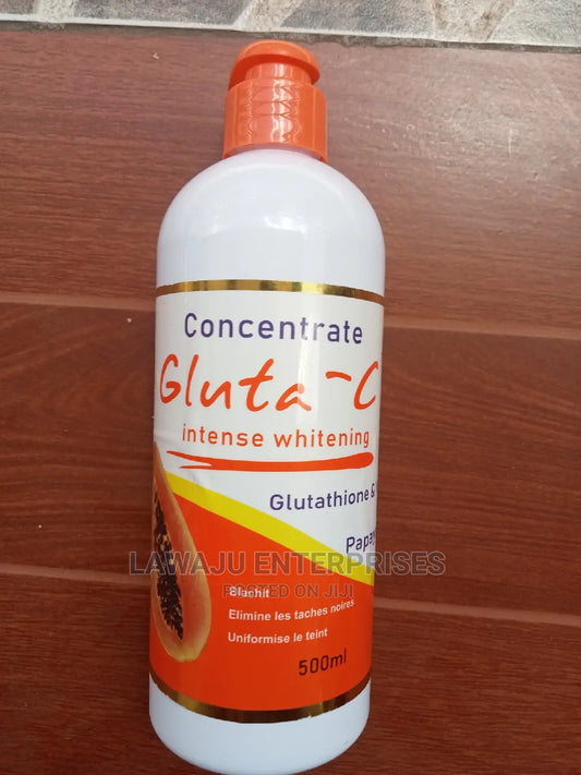 Gluta C Concentrate Intense Whitening Lotion With Papaya Extract, 500m