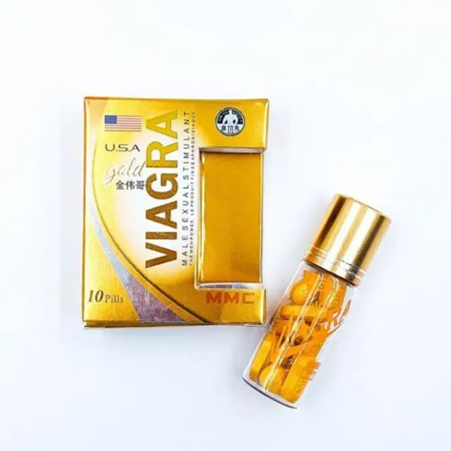 USA Gold Viagra MMC – 10 Sex Pills / Bottle