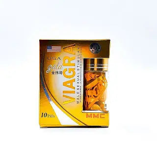 USA Gold Viagra MMC – 10 Sex Pills / Bottle