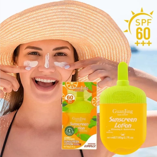 Guanjing Sunscreen Lotion Whitening & Moisturising SPF60 – 80g