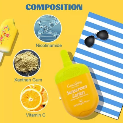 Guanjing Sunscreen Lotion Whitening & Moisturising SPF60 – 80g