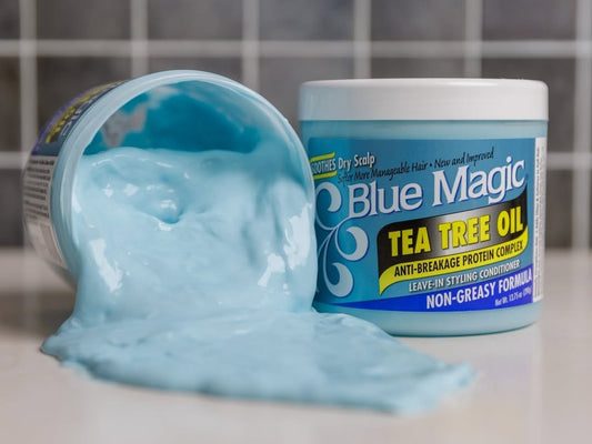 Blue Magic Tea Tree Oil Leave-In Styling Conditioner – 390g