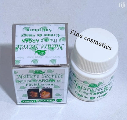 Nature Secret Facial Cream with Pure Argan Oil