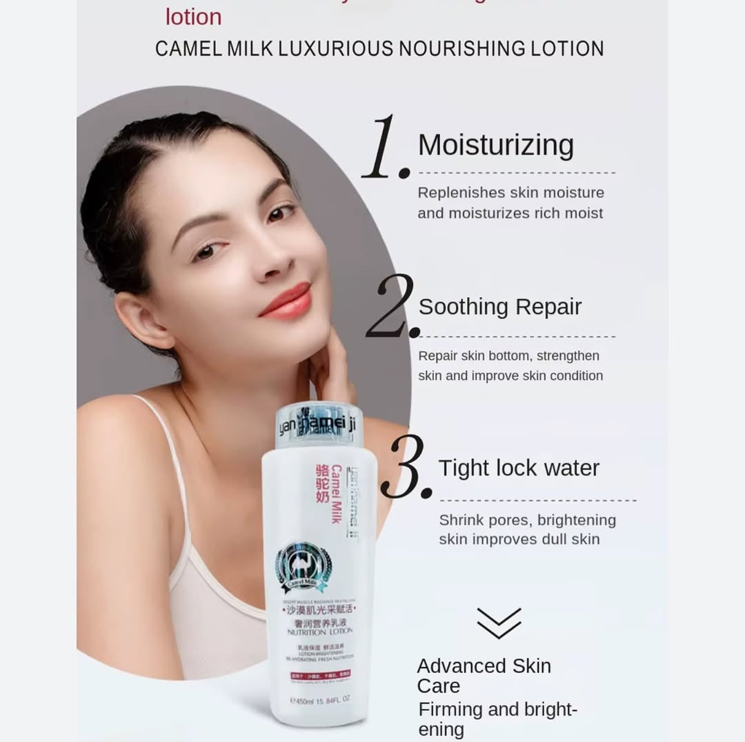 Yan Namei Ji Camel Milk Lotion – 450ml