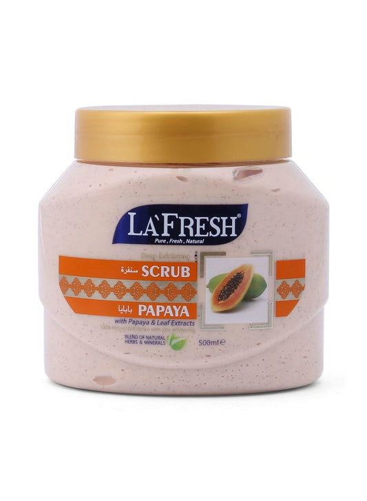 La Fresh Papaya Face & Body Scrub