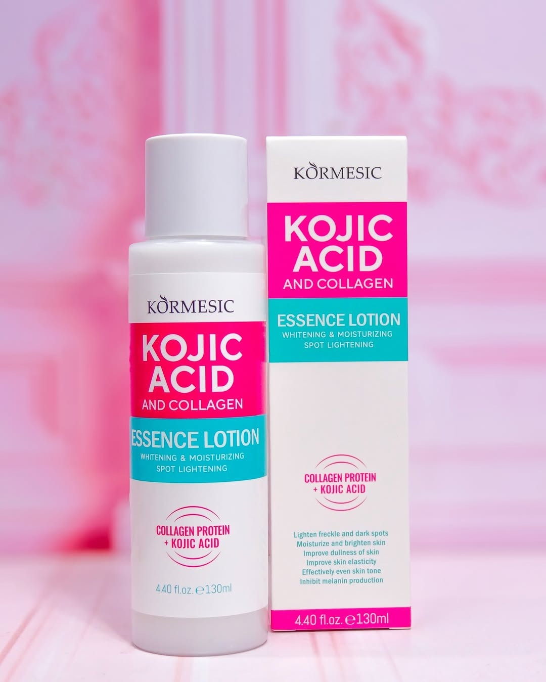 Kormesic Kojic Acid and Collagen Essence Lotion – 130ml
