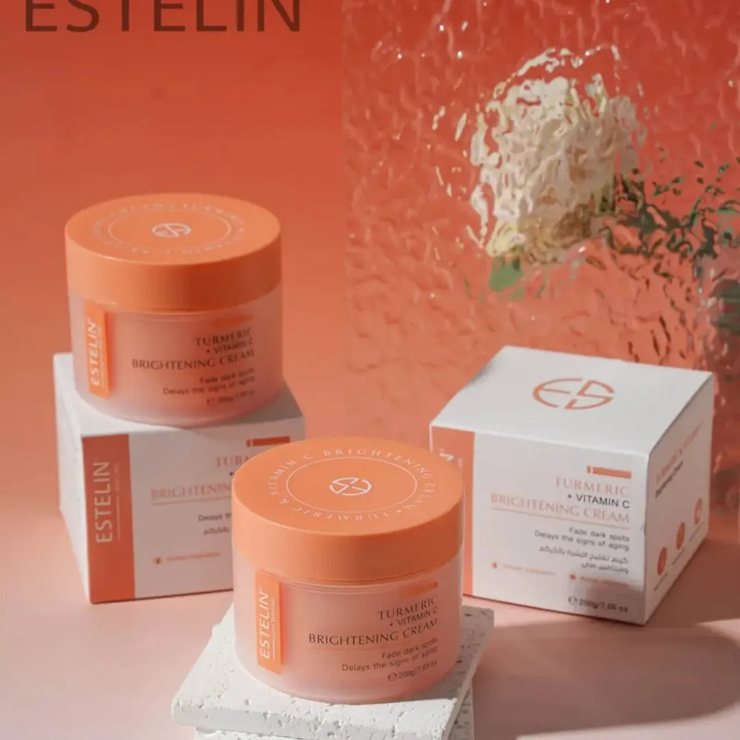 ESTELIN Turmeric + Vitamin C Brightening Cream – 200g
