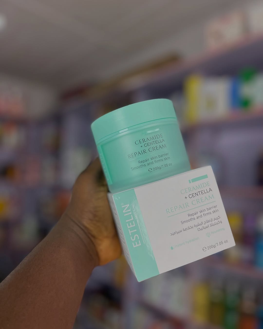 ESTELIN Ceramide + Centella Repair Cream – 200g