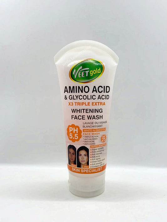 Veet Gold Amino Acid & Glycolic Acid Face Wash