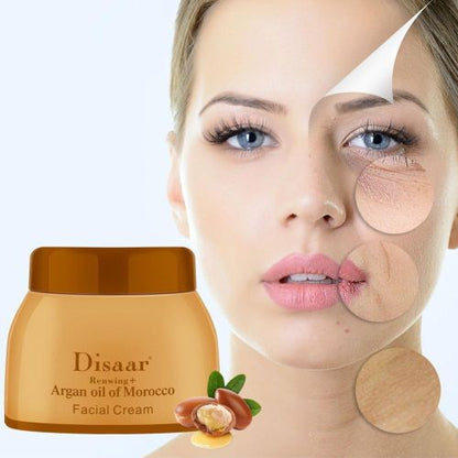 Disaar Renewing + Argan Oil Of Morocco Facial Cream - 50g