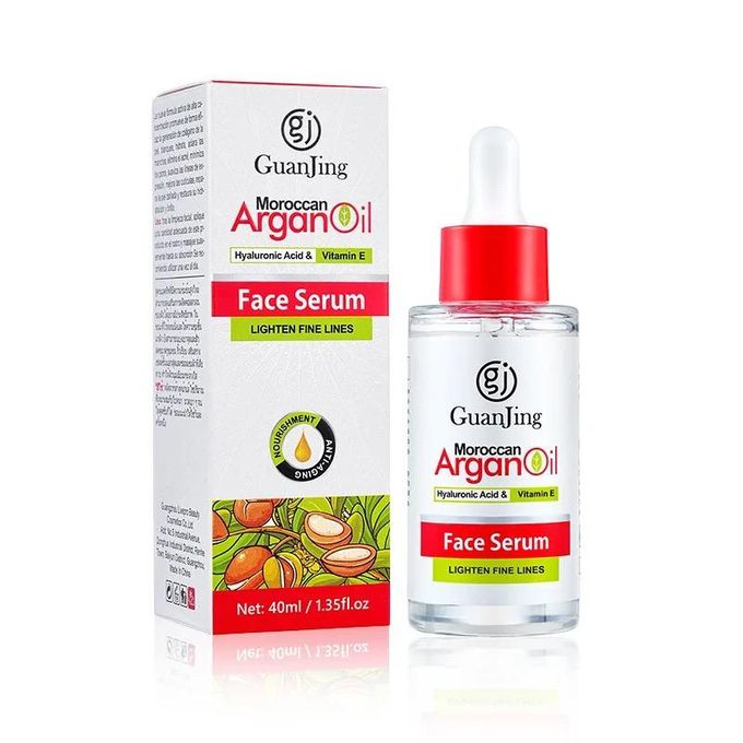 Guanjing Moroccan Argan Oil with Hyaluronic Acid Face Serum – 40ml