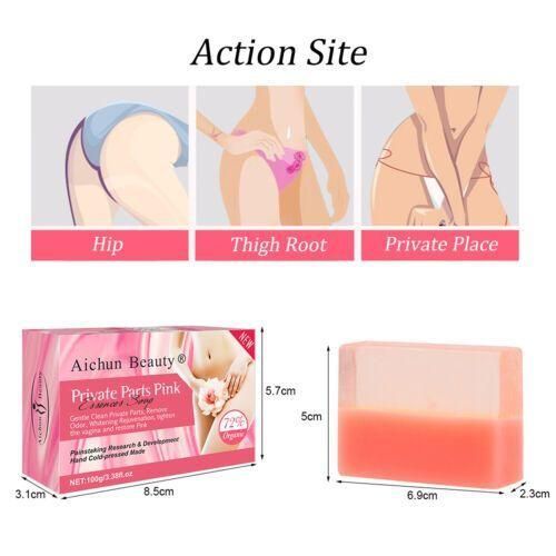 Aichun Beauty Private Parts Pink Essence Soap Remove Odor, Tightens & Cleanse