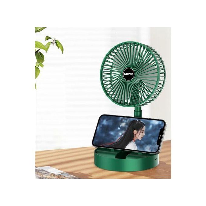 Foldable Rechargeable Mini Portable Fan – USB Charging