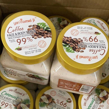 Yan Namei Ji Coffee Face and Body Scrub