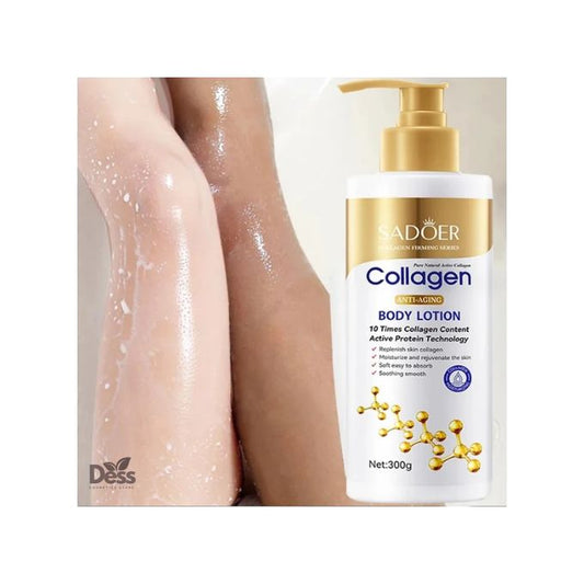 SADOER Collagen Body Lotion, Moisturizing Body Lotion, Collagen Skin-Care Body Lotion,Tightening Cream For Body