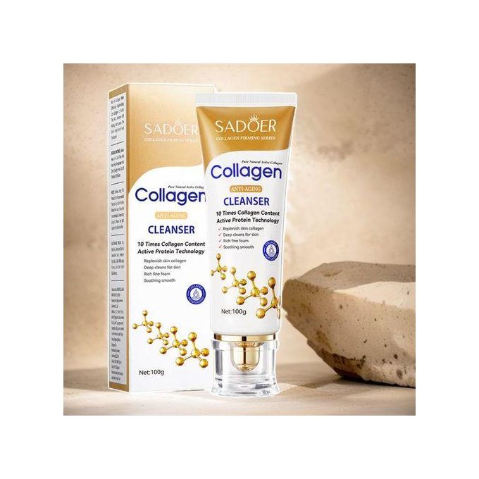 SADOER Collagen Anti‑Aging Face Cleanser – 100 g