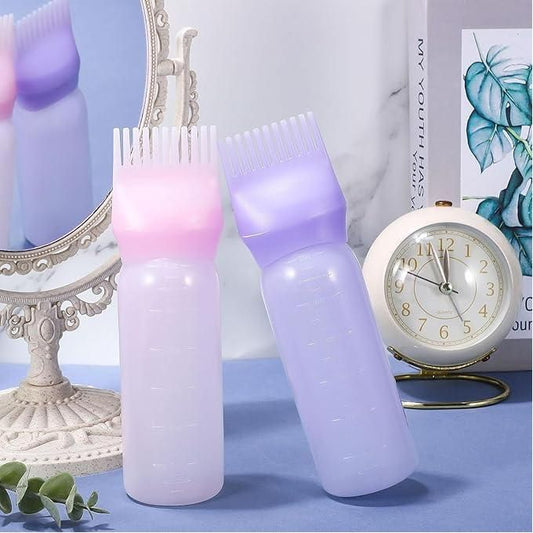 Hair Oil Root Applicator Bottle