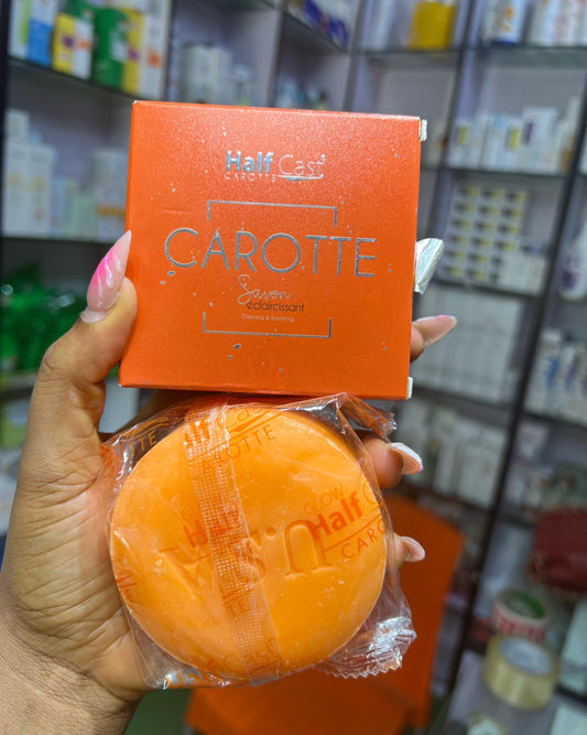 Half Cast Carotte Exfoliating Bar Soap 200g
