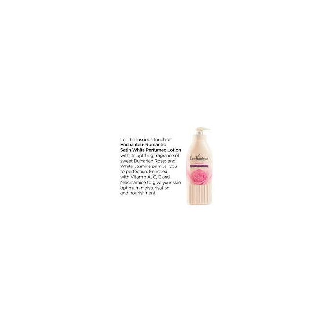Enchanteur Romantic Satin Smooth Perfumed Body Lotion – 400ml