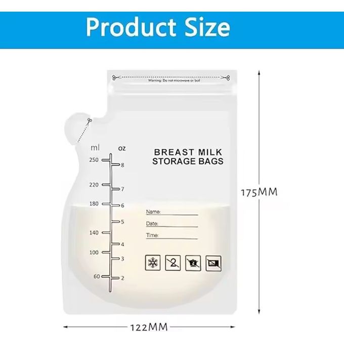 30pcs Breast Milk Freezer Storage Bags